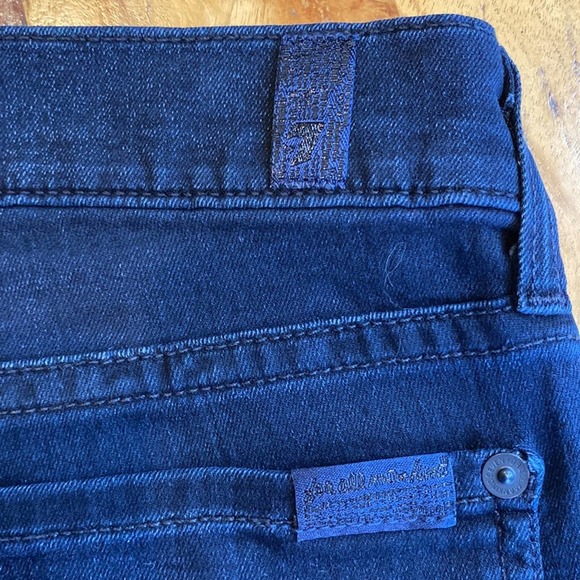 Authentic Vintage 7 for All Mankind The Skinny Black Jean - 28 - Picture 5 of 11